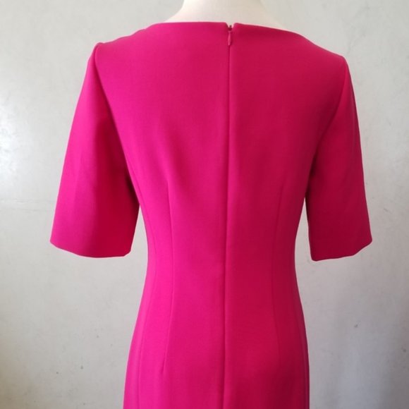 Ann Taylor Zip Pocket 3/4 sleeve Dress size 2  (I18) - Picture 3 of 9